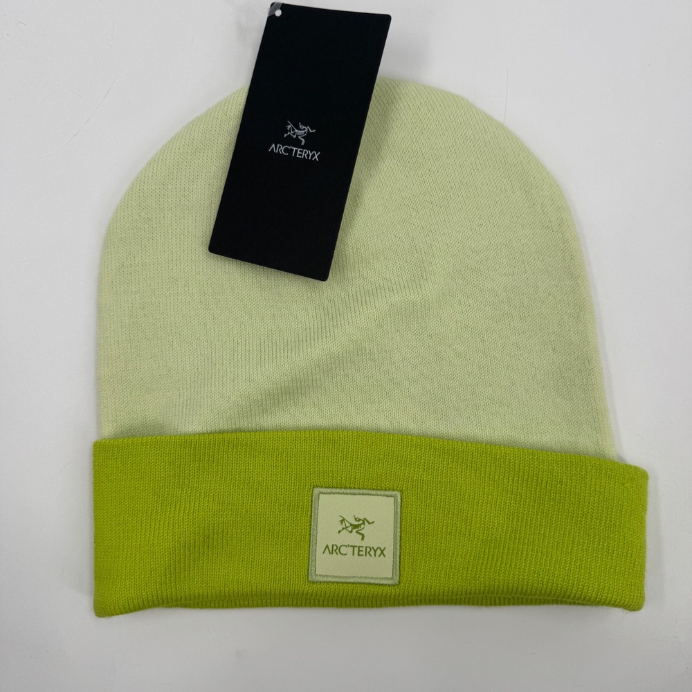 Arc'teryx Color Block Toque Unisex One Size Shincha Mantis Green Beanie Rare
